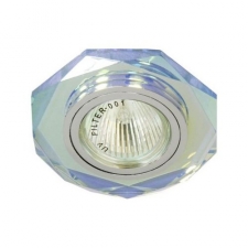 Декоративный светильник 8020-2 (Мультиколор7-серебро)