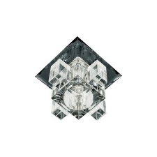 Декоративный светильник 1525 (Осн. прозрачное/стекло чёрное)