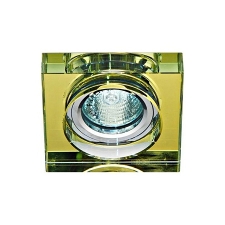 Декоративный светильник 8080-2 (Жёлтый-серебро)